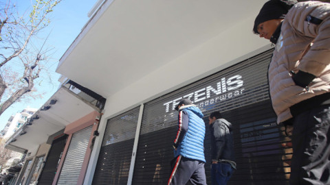 Κλειστά μαγαζιά στη Θεσσαλονίκη