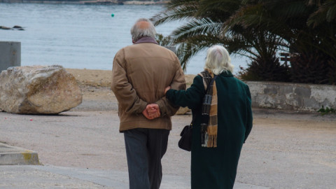 Ζευγάρι ηλικιωμένων 