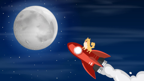 Το Dogecoin πάει στο Φεγγάρι 