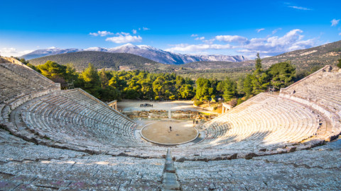 Το θέατρο της Επιδαύρου