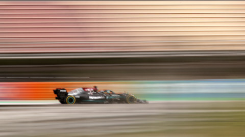 Ο Λιούις Χάμιλτον στο Grand Prix της Βαρκελώνης