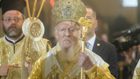 Ο οικουμενικός πατριάρχης βαρθολομαίος