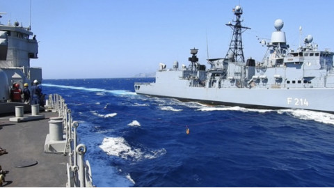 Συνεκπαίδευση ναυτικών μονάδων της Ελλάδας και της Γερμανίας στο Αιγαίο