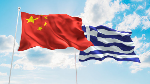 Κίνα Ελλάδα σημαίες