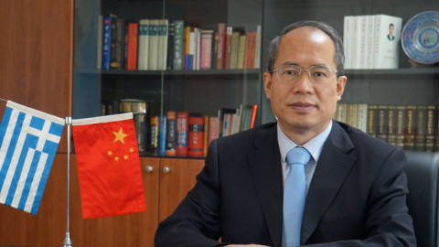Ο πρέσβης της Κίνας στην Ελλάδα, Σιάο Τζουντσένγκ