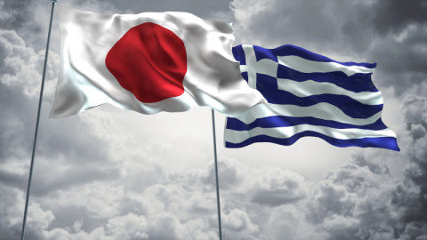 Ελλάδα Ιαπωνία σημαίες