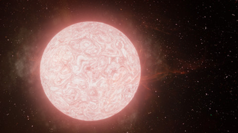 Για πρώτη φορά οι αστρονόμοι είδαν το εκρηκτικό τέλος ενός άστρου ερυθρού υπεργίγαντα, λίγο πριν γίνει σουπερνόβα