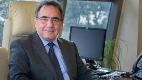 Ο Πρόεδρος της Συνεταιριστικής Τράπεζα Χανίων, Μιχάλης Μαρακάκης