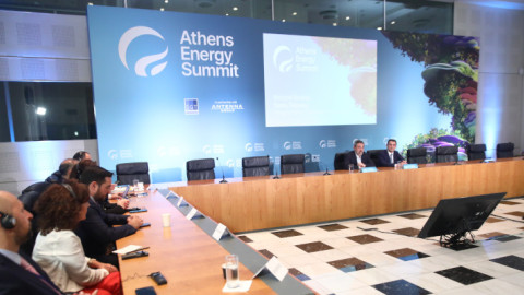 Στιγμιότυπο απο το Athens Energy Summit-Φωτογραφία Παναγόπουλος/Eurokinissi