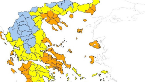 Πολύ υψηλός κίνδυνος πυρκαγιάς την Τρίτη για 9 περιφέρειες