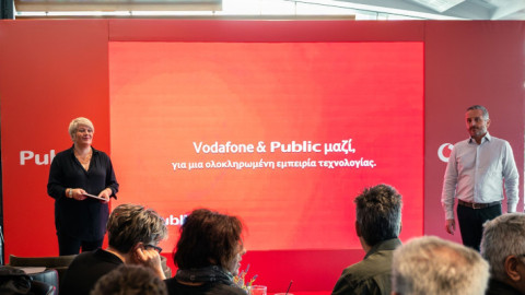 Συνεργασία Vodafone Ελλάδας και Public