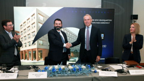 Υπεγράφη η συμφωνία μεταξύ Παρευξείνιας Τράπεζας και Dimand