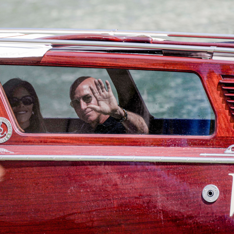 Τζεφ Μπέζος και Λόρεν Σάντσες