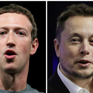 Ο Μαρκ Ζούκερμπεργκ και ο Έλον Μασκ