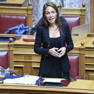 Η Υπουργός Κοινωνικής Συνοχής και Οικογένειας, Δόμνα Μιχαηλίδου