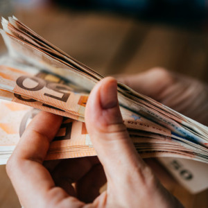 ευρώ χρήματα λεφτά μέτρημα