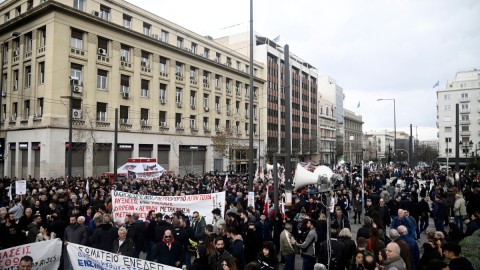 Συγκέντρωση για τα Τέμπη
