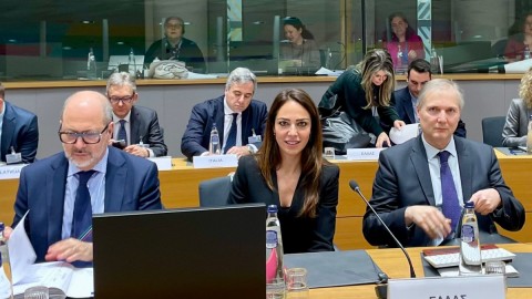 Η υπουργός Εργασίας Δόμνα Μιχαηλίδου