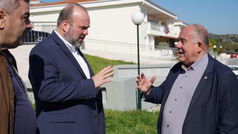 Ο Σπύρος Πρωτοψάλτης στην περιοχή