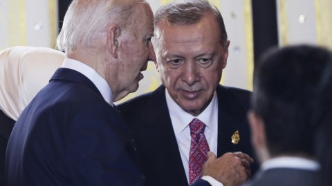 Ο Τζο Μπάιντεν και ο Ρετζέπ Ταγίπ Ερντογάν