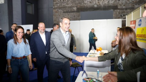 Ο πρωθυπουργός Κυριάκος Μητσοτάκης