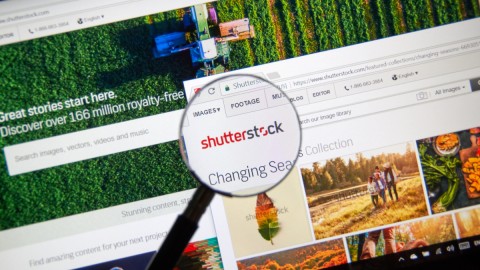 Το πρακτορείο φωτογραφείων shutterstock