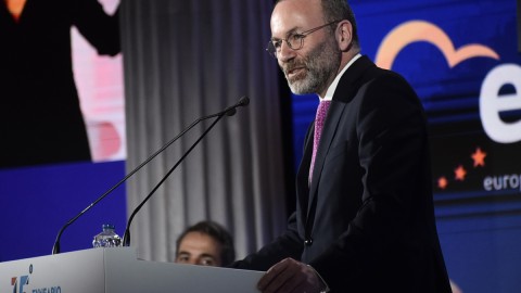 Μάνφρεντ Βέμπερ, πρόεδρος του ΕΛΚ
