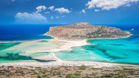 Η παραλία Μπάλος στην Κρήτη