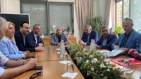 Φωτογραφία από τη σημερινή συνάντηση