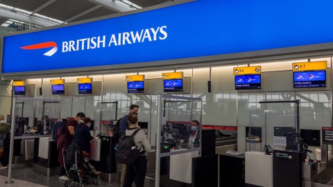 Η British Airways στο αεροδρόμιο του Λονδίνου