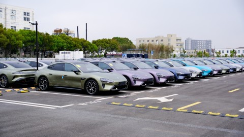 Στόλος ηλεκτρικών οχημάτων στη Σαγκάη
