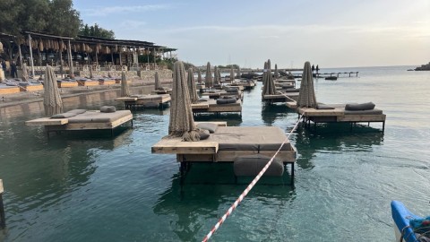 Φωτογραφία από την επιχείρηση στην παραλία της Ρόδου