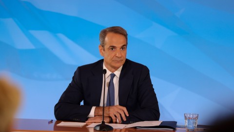 Ο πρωθυπουργός Κυριάκος Μητσοτάκης