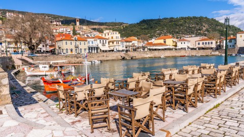 Το λιμανάκι της Ναυπάκτου