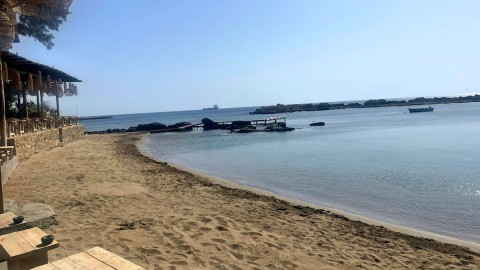 Η παραλία της Αγίας Μαρίνας στη Ρόδο