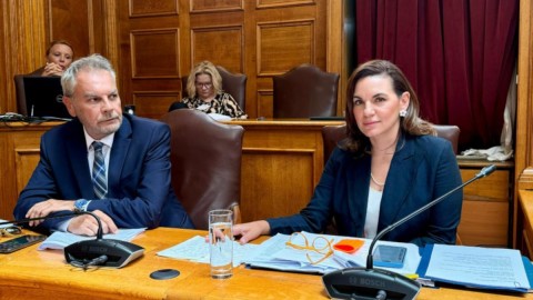 Η Όλγα Κεφαλογιάννη στη Βουλή