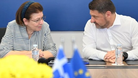 Λίνα Μενδώνη και Νίκος Χαρδαλιάς