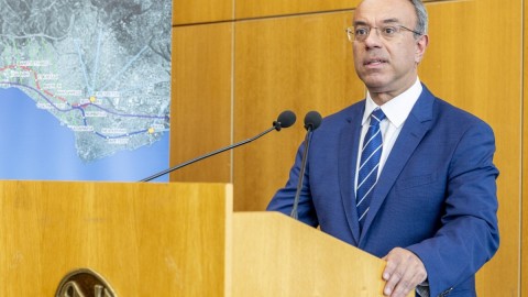 O Υπουργός Υποδομών και Μεταφορών Χρήστος Σταϊκούρας