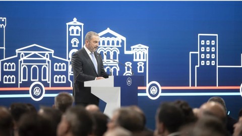 Ο Αλέξανδρος Εξάρχου στα εγκαίνια του Μετρό στη Θεσσαλονίκη