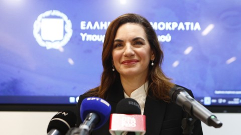 Η υπουργός Τουρισμού, Όλγα Κεφαλογιάννη