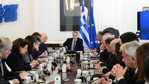 Φωτογραφία από το υπουργικό συμβούλιο