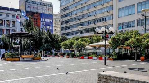 Πειραιάς-πλατεία δημαρχείου/Φωτογραφία: Eurokinissi