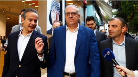άκης Θεοδωρικάκος και Σταύρος Καφούνης / Φωτογραφία: ΣΩΤΗΡΗΣ ΔΗΜΗΤΡΟΠΟΥΛΟΣ/EUROKINISSI