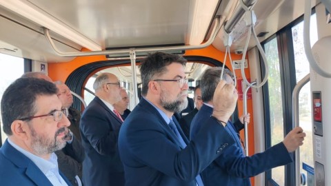 Φωτογραφία από την επίσκεψη του υπουργού