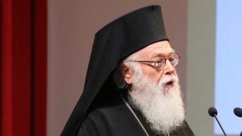 O Αρχιεπίσκοπος Τιράνων, Δυρραχίου και πάσης Αλβανίας Αναστάσιος