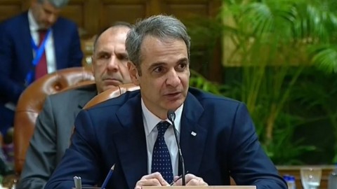 Ο πρωθυπουργός Κυριάκος Μητσοτάκης