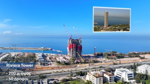 Το Riviera tower στη σημερινή του μορφή