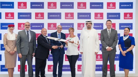 Η Emirates και η AEGEAN διευρύνουν περαιτέρω τη συνεργασία τους