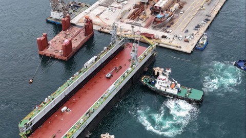 Επανέναρξη λειτουργίας της Πλωτής Δεξαμενής «Πειραιάς ΙΙ» στη Ναυπηγοεπισκευαστική Ζώνη Περάματος