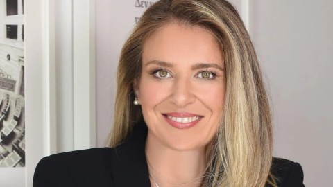 η Υφυπουργός Εργασίας και Κοινωνικής Ασφάλισης, 'Αννα Ευθυμίου